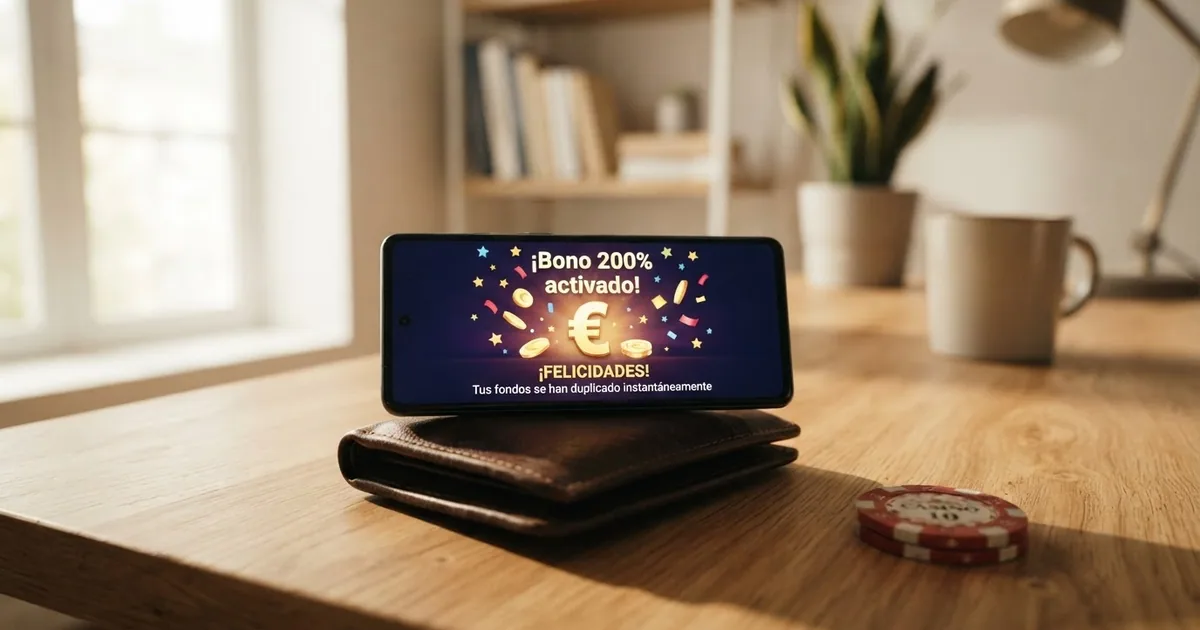 Bono de casino del 200% en España: comparativa y letra pequeña