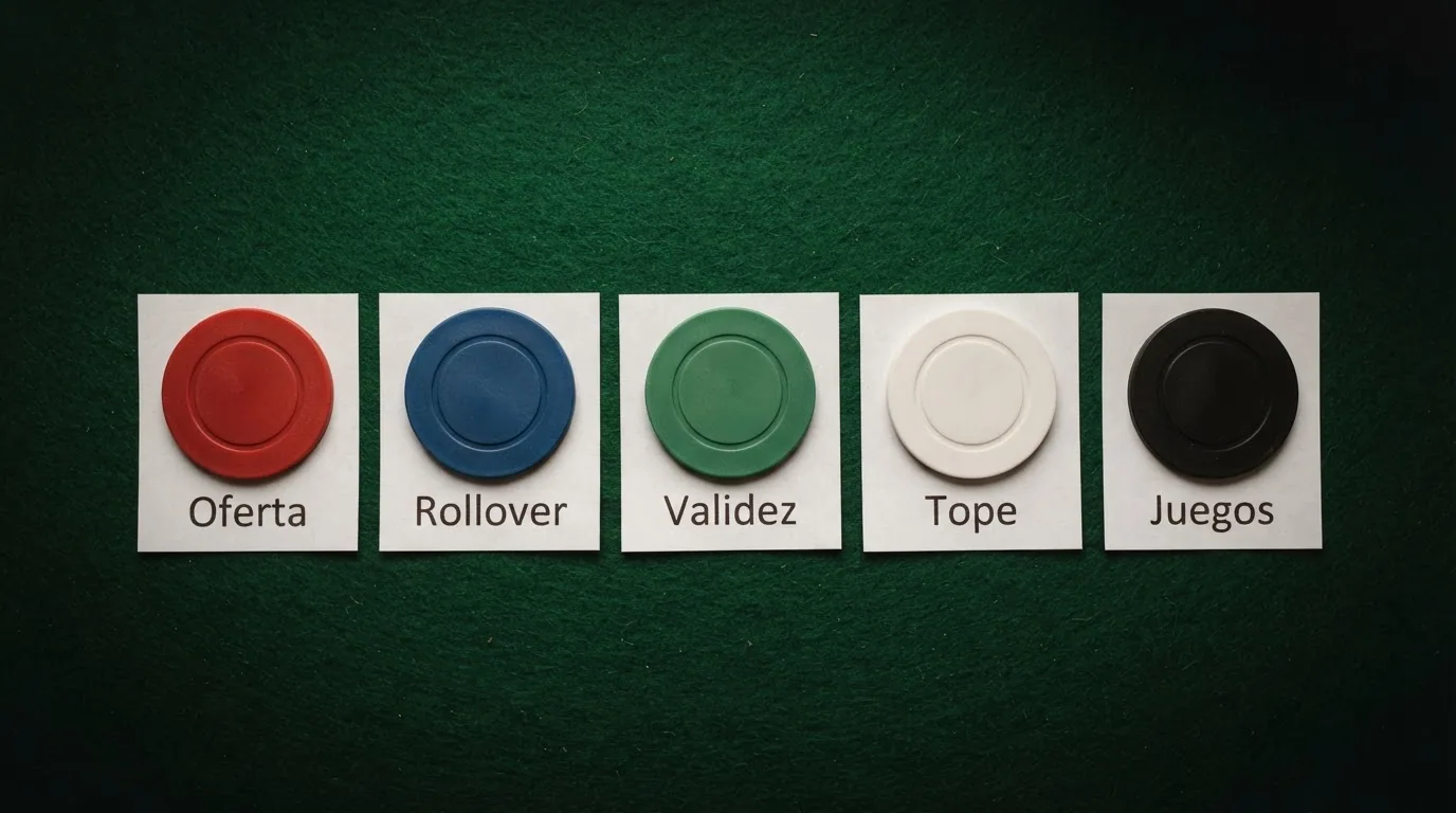 Fichas comparativas de varios casinos con sus ofertas destacadas alineadas lado a lado