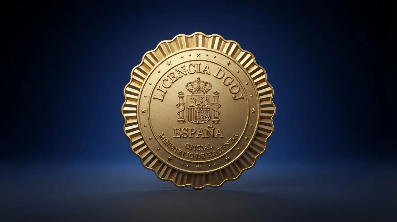Sello o logotipo oficial de la DGOJ con el texto Dirección General de Ordenación del Juego